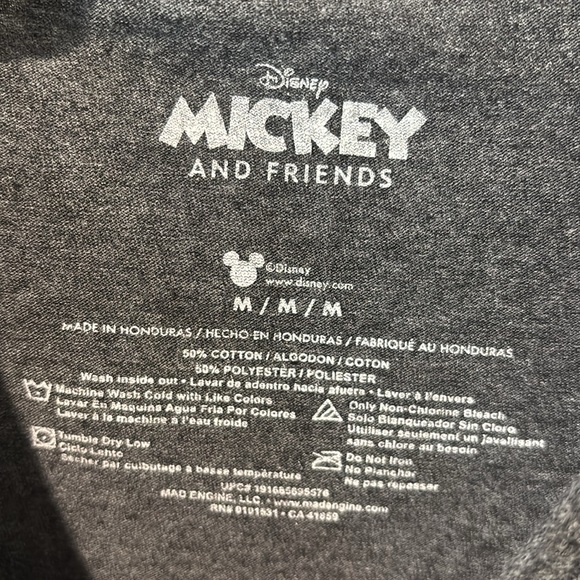 Disney Mickey and Friends Men's T Shirt - Picture 2 of 3
